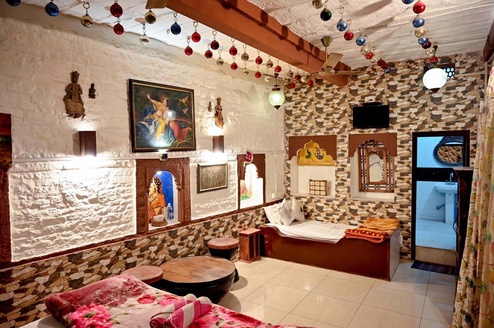 Castle View Haveli Hotel จ๊อดปูร์ ภายนอก รูปภาพ