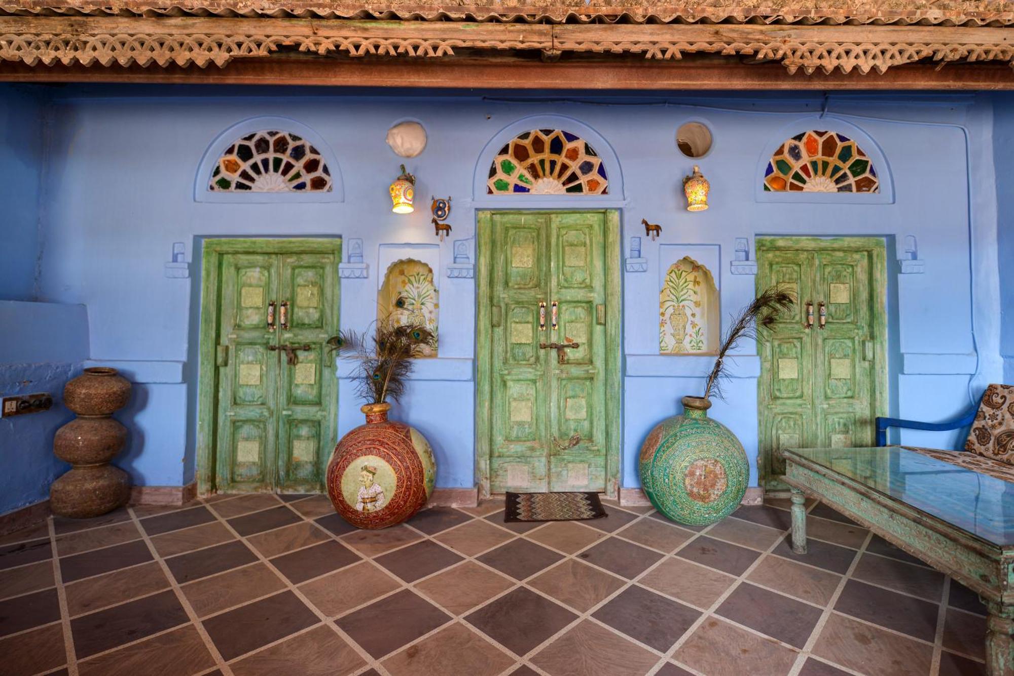 Castle View Haveli Hotel จ๊อดปูร์ ภายนอก รูปภาพ