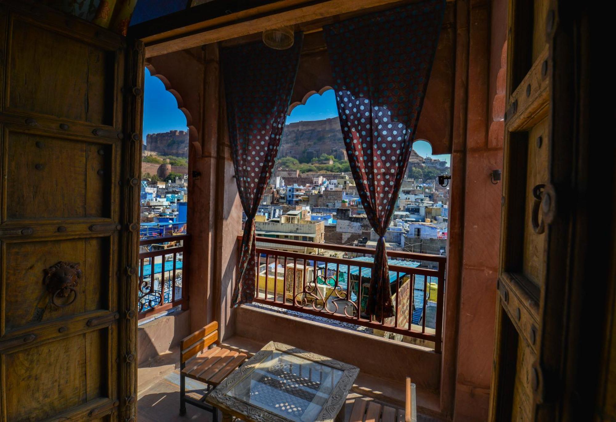 Castle View Haveli Hotel จ๊อดปูร์ ภายนอก รูปภาพ