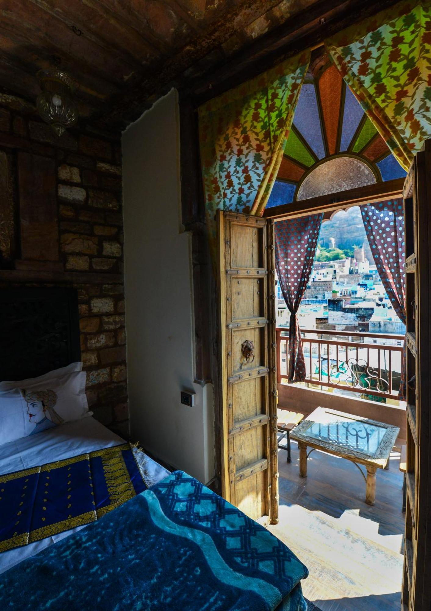 Castle View Haveli Hotel จ๊อดปูร์ ภายนอก รูปภาพ